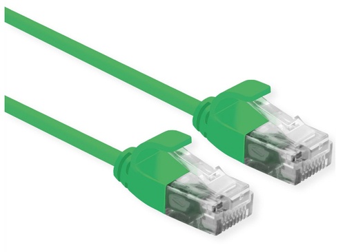 ROLINE ROLINE CAVO UTP, DATA CENTER PATCHCORD CAT.6A/CLASS EA, LSOH, SLIM, VERDE, 0.5M - CAVI DI RETE | TecnoCARE.net Sabaudia, Latina, Terracina, San Felice Circeo e Pontinia
