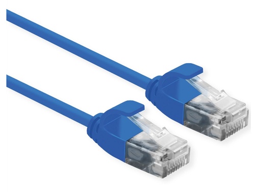 ROLINE ROLINE CAVO UTP DATA CENTER PATCHCORD CAT.6A CLASS EA LSOH SLIM BLU 5M - CAVI DI RETE | TecnoCARE.net Sabaudia, Latina, Terracina, San Felice Circeo e Pontinia
