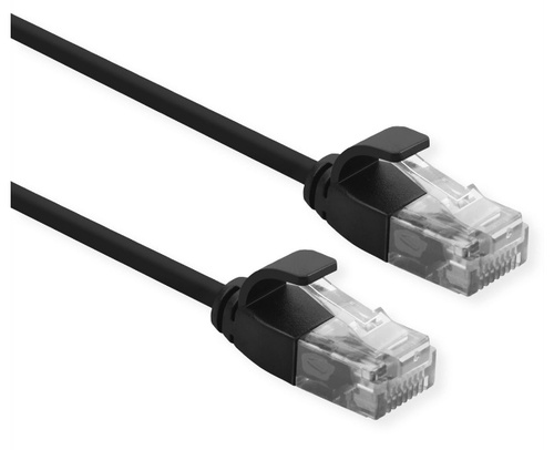 ROLINE ROLINE CAVO UTP DATA CENTER PATCHCORD CAT.6A/CLASS EA, LSOH, SLIM, NERO, 0.5M - CAVI DI RETE | TecnoCARE.net Sabaudia, Latina, Terracina, San Felice Circeo e Pontinia