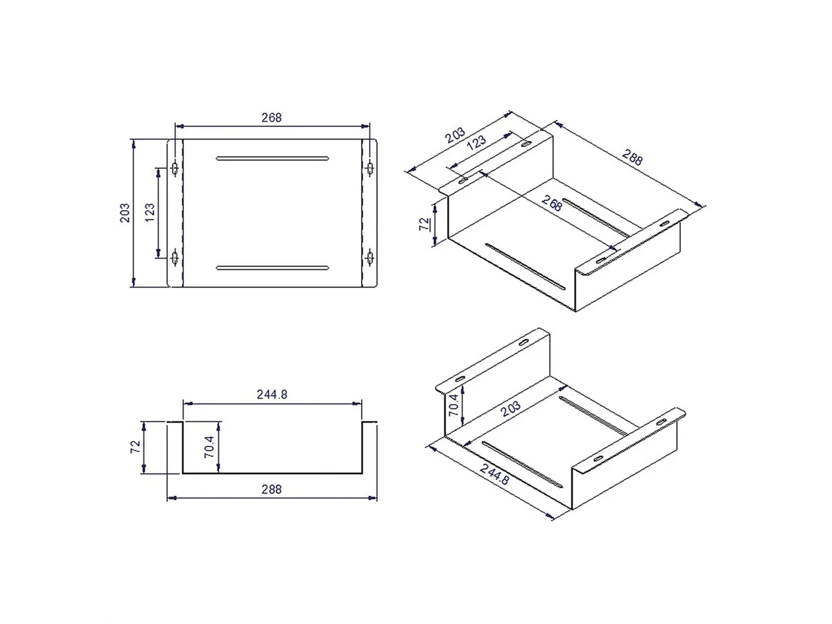 ROLINE ROLINE ALLOGGIO SOTTOSCRIVANIA PER KVM/NUC/MINIPC/APPLE MAC MINI - ACCESSORI NET/NOTEBOOK | TecnoCARE.net Sabaudia, Latina, Terracina, San Felice Circeo e Pontinia