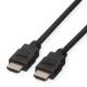 ROLINE ROLINE GREEN CAVO  HDMI HIGH SPEED CABLE E ETHERNET, M M, BLACK, 1M - CAVI HDMI/VGA/DVI/DP | TecnoCARE.net Sabaudia, Latina, Terracina, San Felice Circeo e Pontinia