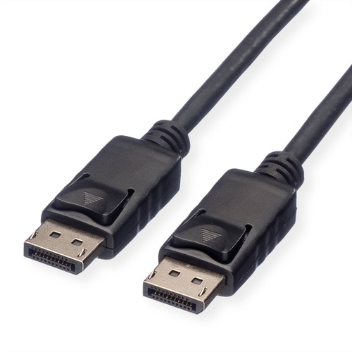 ROLINE ROLINE GREEN CAVO DISPLAYPORT CABLE, DP - DP, M/M, BLACK, 1M - CAVI HDMI/VGA/DVI/DP | TecnoCARE.net Sabaudia, Latina, Terracina, San Felice Circeo e Pontinia