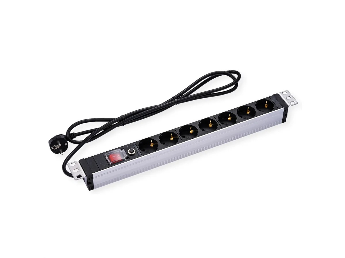 VALUE VALUE PRESA PDU A 7 VIE, 45, 19" 1UH, 45, CON PROTEZIONE DA SOVRACCARICO, 2M - ARMADI RACK ACCESSORI | TecnoCARE.net Sabaudia, Latina, Terracina, San Felice Circeo e Pontinia