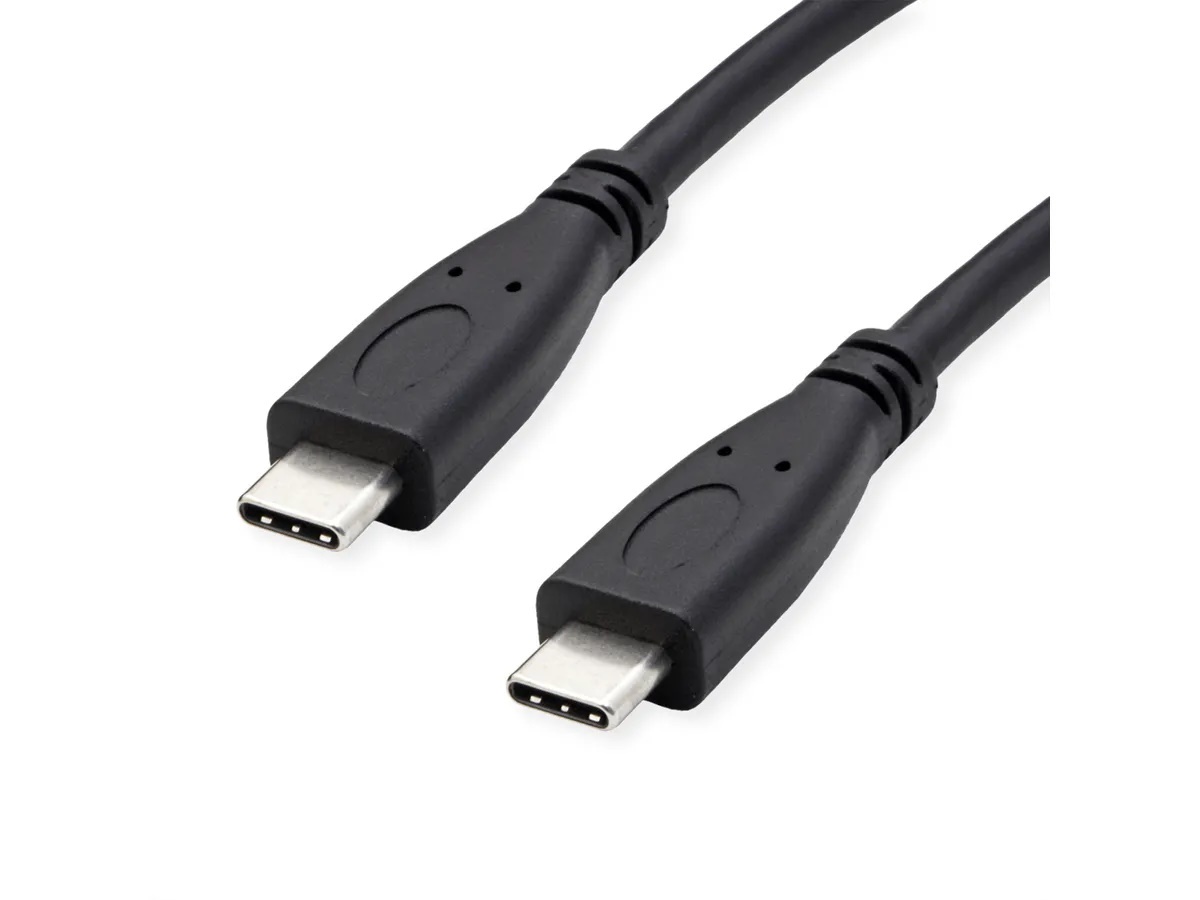ROLINE ROLINE GREEN CAVO USB3.2 GEN2, PD 20V5A, WITH EMARK, C - C, M/M, BLACK, 1M - CAVI USB | TecnoCARE.net Sabaudia, Latina, Terracina, San Felice Circeo e Pontinia