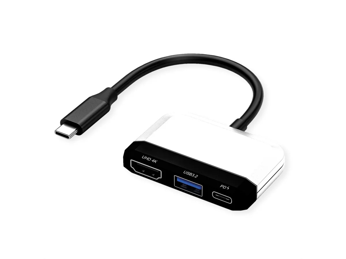 VALUE VALUE USB DOCKING STATION TYPE C, HDMI, 4K30, 1X USB A + 1X C (PD) - DOCKING STATION | TecnoCARE.net Sabaudia, Latina, Terracina, San Felice Circeo e Pontinia
