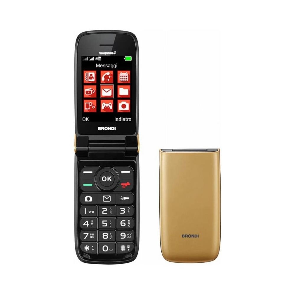 BRONDI BRONDI CELLULARE MAGNUM 4 GOLD - CELLULARI | TecnoCARE.net Sabaudia, Latina, Terracina, San Felice Circeo e Pontinia