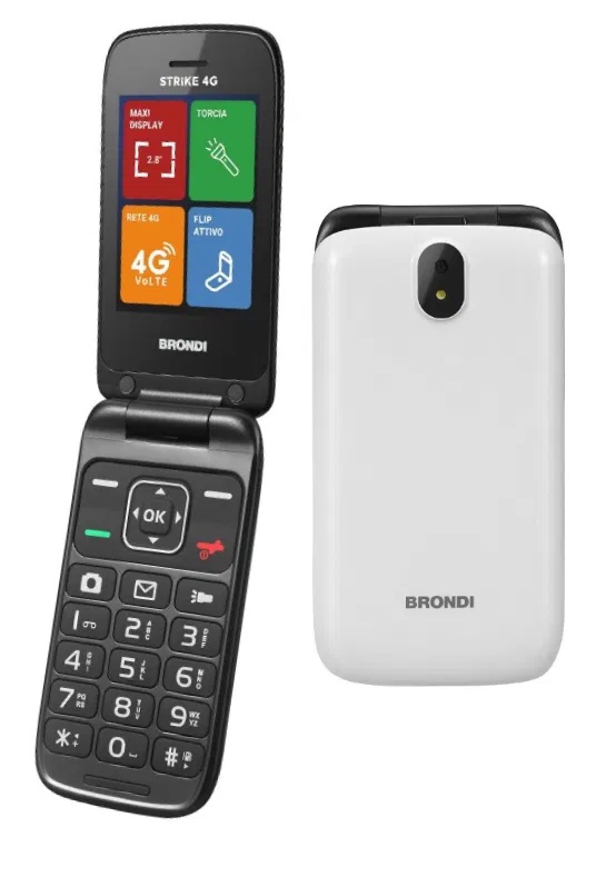 BRONDI BRONDI CELLULARE STRIKE 4G LIGHT GREY - CELLULARI | TecnoCARE.net Sabaudia, Latina, Terracina, San Felice Circeo e Pontinia