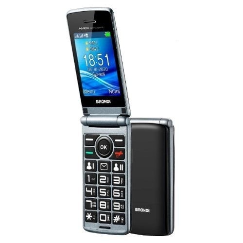 BRONDI BRONDI CELLULARE AMICO TUO 4G BLACK METAL - CELLULARI | TecnoCARE.net Sabaudia, Latina, Terracina, San Felice Circeo e Pontinia