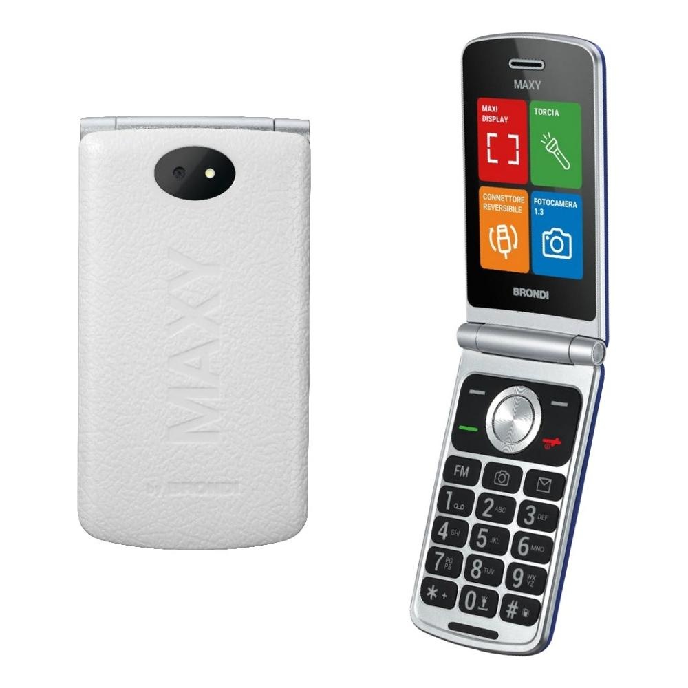 BRONDI BRONDI CELLULARE MAXY WHITE - CELLULARI | TecnoCARE.net Sabaudia, Latina, Terracina, San Felice Circeo e Pontinia