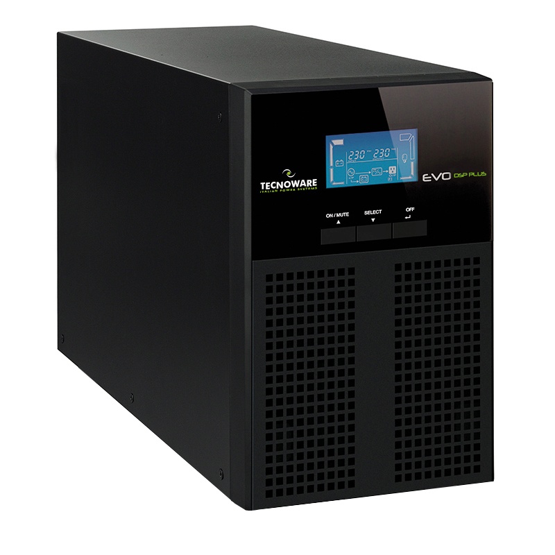 TECNOWARE TECNOWARE UPS EVO DSP PLUS 1.200 ON LINE IN VERSIONE DESK - GRUPPI DI CONTINUITA | TecnoCARE.net Sabaudia, Latina, Terracina, San Felice Circeo e Pontinia