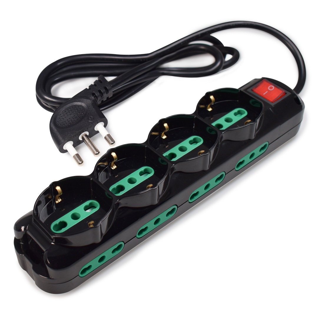 TECNOWARE TECNOWARE MULTIPRESA INPUT ITA 16A, 4 USCITE ITA/SCHUKO, 8 ITA 10/16A - MULTIPRESE | TecnoCARE.net Sabaudia, Latina, Terracina, San Felice Circeo e Pontinia
