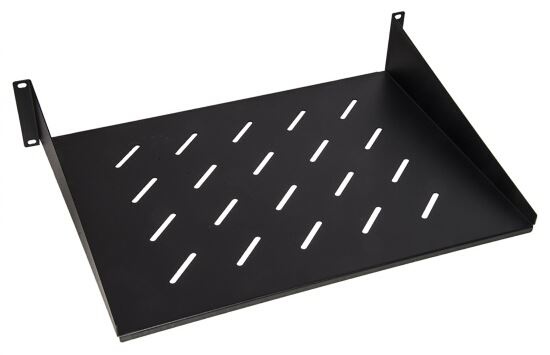 LINK RIPIANO PER ARMADIO 19 2U PROFONDITA 350 MM. (UNIVERSALE) COLORE NERO - ARMADI RACK ACCESSORI | TecnoCARE.net Sabaudia, Latina, Terracina, San Felice Circeo e Pontinia