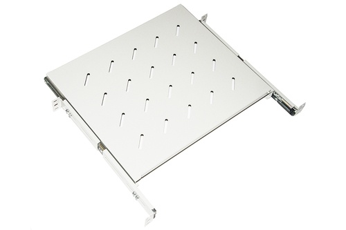 LINK RIPIANO UNIVERSALE PER ARMADIO RACK19  ESTRAIBILE SU BINARI TELESCOPICI 1 UNITA GRIGIO 350MM. - ARMADI RACK ACCESSORI | TecnoCARE.net Sabaudia, Latina, Terracina, San Felice Circeo e Pontinia