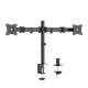 LINK BRACCIO SUPPORTO DA TAVOLO CON MORSA PER 2 MONITOR 13-27 FINO A 8 KG A 3 SNODI - WALL MOUNT | TecnoCARE.net Sabaudia, Latina, Terracina, San Felice Circeo e Pontinia