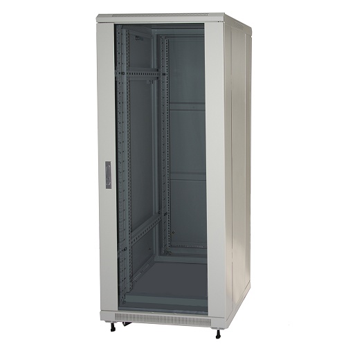 LINK ARMADIO RACK 19 27U (A)1388 (L)600 (P)600 COLORE GRIGIO PORTA VETRO - ARMADI RACK | TecnoCARE.net Sabaudia, Latina, Terracina, San Felice Circeo e Pontinia