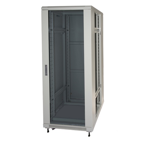 LINK ARMADIO RACK 19 PER RETI 32U (A)1610, (L)600, (P)600 COLORE GRIGIO PORTA VETRO - ARMADI RACK | TecnoCARE.net Sabaudia, Latina, Terracina, San Felice Circeo e Pontinia