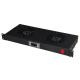 LINK MODULO 2 VENTOLE RAFFREDDAMENTO CON DISPLAY NERO - ARMADI RACK ACCESSORI | TecnoCARE.net Sabaudia, Latina, Terracina, San Felice Circeo e Pontinia
