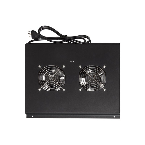 LINK MODULO 4 VENTOLE A SOFFITTO COLORE NERO CON TERMOSTATO PER ARMADI 22/42U PROFONDI 800-1000 LINK - ARMADI RACK ACCESSORI | TecnoCARE.net Sabaudia, Latina, Terracina, San Felice Circeo e Pontinia