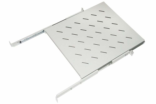 LINK RIPIANO UNIVERSALE PER ARMADIO RACK 19 ESTRAIBILE SU BINARI TELESCOPICI 1 UNITA GRIGIO 550MM. - ARMADI RACK ACCESSORI | TecnoCARE.net Sabaudia, Latina, Terracina, San Felice Circeo e Pontinia