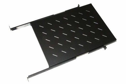 LINK RIPIANO UNIVERSALE PER ARMADIO RACK 19 ESTRAIBILE SU BINARI TELESCOPICI 1 UNITA NERO 650MM. - ARMADI RACK ACCESSORI | TecnoCARE.net Sabaudia, Latina, Terracina, San Felice Circeo e Pontinia