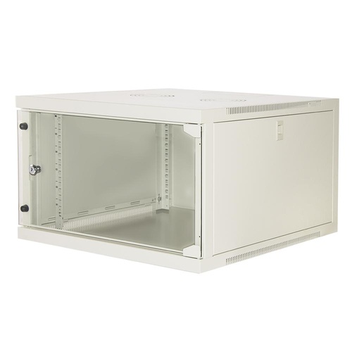LINK ARMADIO RACK 19 6 UNITA DA MURO (A)350X (L)540 X PROFONDITA 600 MM. COLORE GRIGIO  PORTA VETRO - ARMADI RACK | TecnoCARE.net Sabaudia, Latina, Terracina, San Felice Circeo e Pontinia