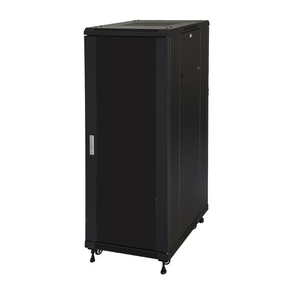 LINK ARMADIO RACK PER RETI 19 22U (A)1166, (L)600, (P)600 COLORE NERO PORTA VETRO - ARMADI RACK | TecnoCARE.net Sabaudia, Latina, Terracina, San Felice Circeo e Pontinia