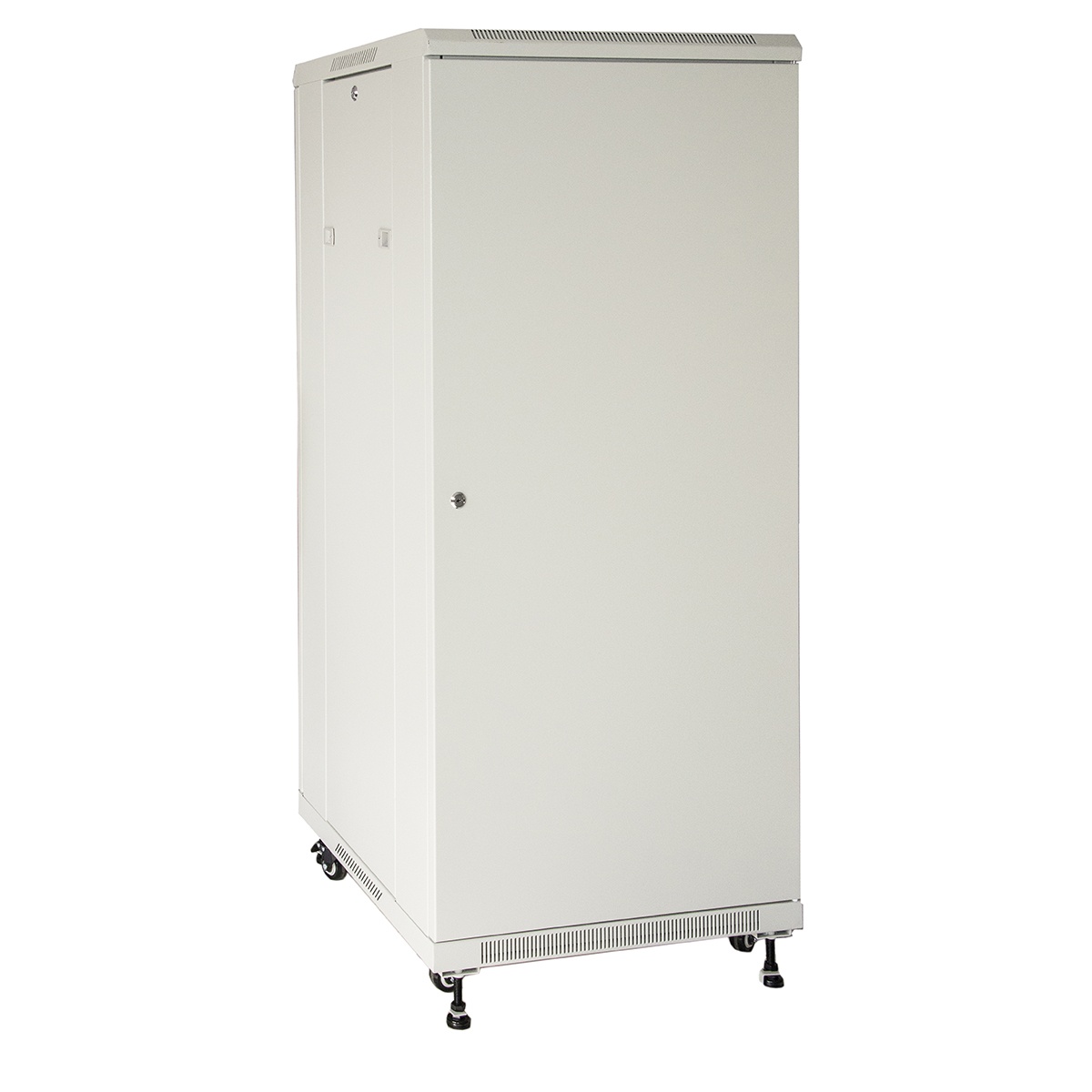 LINK ARMADIO RACK 19 PER RETI 32U (A)1610, (L)600, (P)600 COLORE GRIGIO DISASSEMBLATO PORTA VETRO - ARMADI RACK | TecnoCARE.net Sabaudia, Latina, Terracina, San Felice Circeo e Pontinia