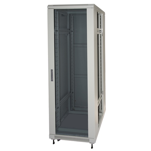 LINK ARMADIO RACK 19 42U (A)2055, (L)600, (P)800 COLORE GRIGIO PORTA VETRO - ARMADI RACK | TecnoCARE.net Sabaudia, Latina, Terracina, San Felice Circeo e Pontinia
