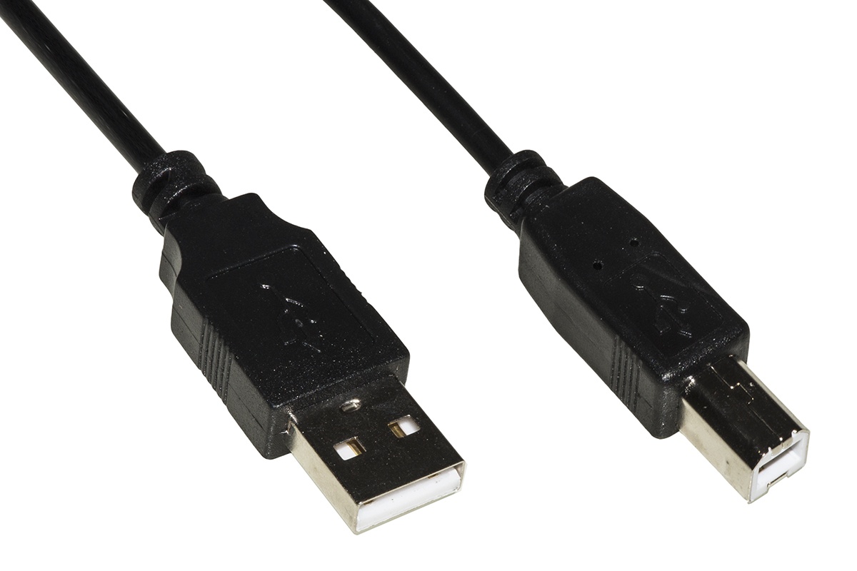 LINK LINK CAVO USB 2.0 CONNETTORI A-B IN RAME MT 3 NERO - CAVI USB | TecnoCARE.net Sabaudia, Latina, Terracina, San Felice Circeo e Pontinia