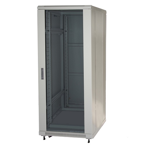 LINK ARMADIO RACK 19 27U (A)1388 (L)600 (P)1000 COLORE GRIGIO PORTA VETRO - ARMADI RACK | TecnoCARE.net Sabaudia, Latina, Terracina, San Felice Circeo e Pontinia