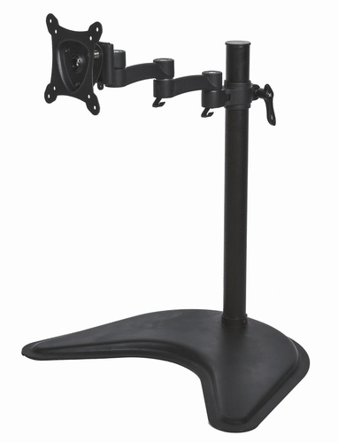 LINK BRACCIO DA TAVOLO CON BASE PER VIDEO FINO A 15 KG DA 13 A 27 FINO A VESA 100X100 CON TRE SNODI - WALL MOUNT | TecnoCARE.net Sabaudia, Latina, Terracina, San Felice Circeo e Pontinia