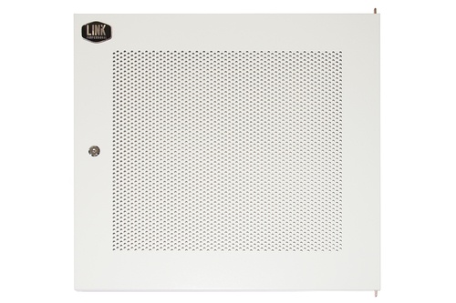 LINK PORTA METALLO TRAFORATA CON SERRATURA PER ARMADIO LINK 12U LK 1912UGF GRIGIO - ARMADI RACK ACCESSORI | TecnoCARE.net Sabaudia, Latina, Terracina, San Felice Circeo e Pontinia