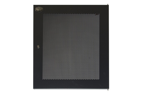 LINK PORTA METALLO TRAFORATA CON SERRATURA PER ARMADIO LINK 15U LK 1915UNF NERO - ARMADI RACK ACCESSORI | TecnoCARE.net Sabaudia, Latina, Terracina, San Felice Circeo e Pontinia