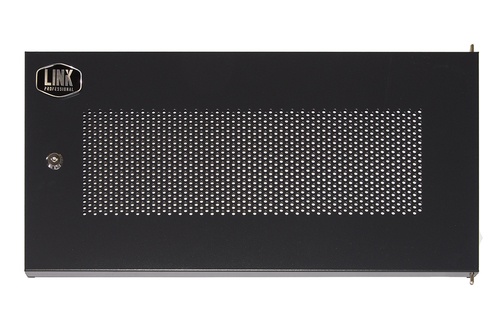LINK PORTA METALLO TRAFORATA CON SERRATURA PER ARMADIO LINK 6U LK 1906UNF NERA - ARMADI RACK ACCESSORI | TecnoCARE.net Sabaudia, Latina, Terracina, San Felice Circeo e Pontinia