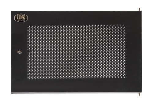LINK PORTA METALLO TRAFORATA CON SERRATURA PER ARMADIO LINK 9U LK1909UNF NERO - ARMADI RACK ACCESSORI | TecnoCARE.net Sabaudia, Latina, Terracina, San Felice Circeo e Pontinia