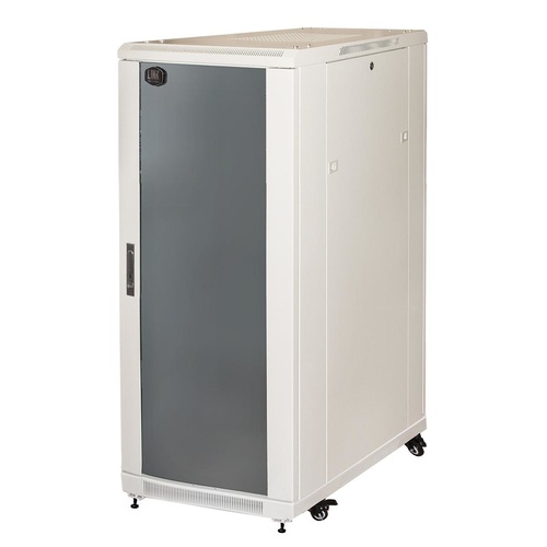 LINK ARMADIO RACK 19 PER RETI 27U (A)1388 (L)600 (P)800 COLORE GRIGIO PORTA VETRO - ARMADI RACK | TecnoCARE.net Sabaudia, Latina, Terracina, San Felice Circeo e Pontinia