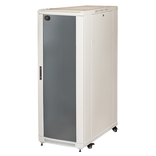 LINK ARMADIO RACK 19 PER RETI 32U (A)1610, (L)600, (P)800 COLORE GRIGIO PORTA VETRO - ARMADI RACK | TecnoCARE.net Sabaudia, Latina, Terracina, San Felice Circeo e Pontinia