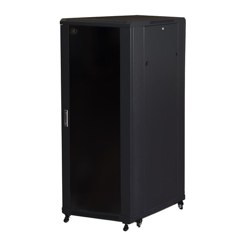 LINK ARMADIO RACK 19 PER RETI 32U (A)1610, (L)600, (P)800 COLORE NERO PORTA VETRO - ARMADI RACK | TecnoCARE.net Sabaudia, Latina, Terracina, San Felice Circeo e Pontinia
