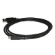LINK LINK CAVO USB 2.0 "A" MASCHIO / USB-C MT 1,80 COLORE NERO - CAVI USB | TecnoCARE.net Sabaudia, Latina, Terracina, San Felice Circeo e Pontinia