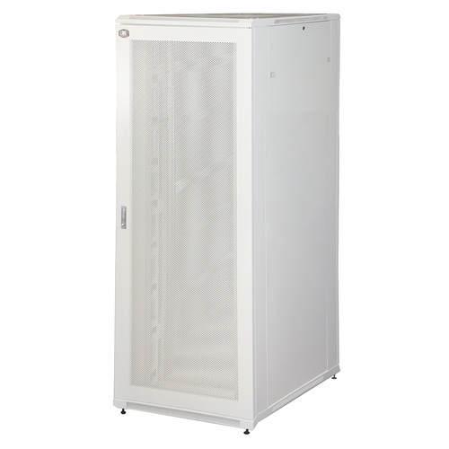 LINK ARMADIO RACK 19 42U (A)2055, (L)800, (P)1000 PORTA TRAFORATA COLORE GRIGIO CON GUIDACAVI  LATERALE - ARMADI RACK | TecnoCARE.net Sabaudia, Latina, Terracina, San Felice Circeo e Pontinia