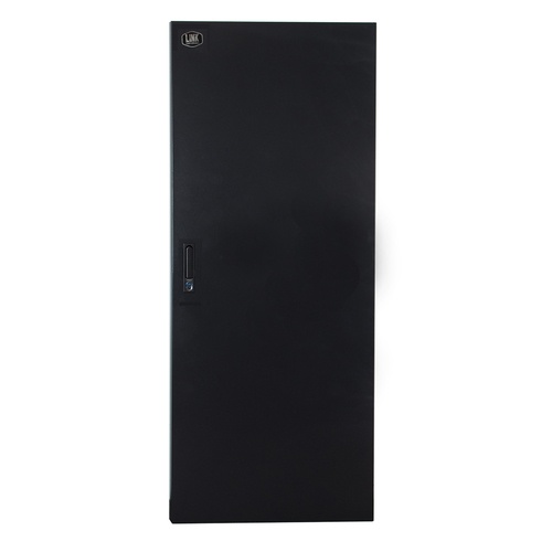 LINK PORTA CHIUSA IN METALLO PIENO CON SERRATURA PER ARMADIO LINK 27U 600 MM NERO - ARMADI RACK ACCESSORI | TecnoCARE.net Sabaudia, Latina, Terracina, San Felice Circeo e Pontinia