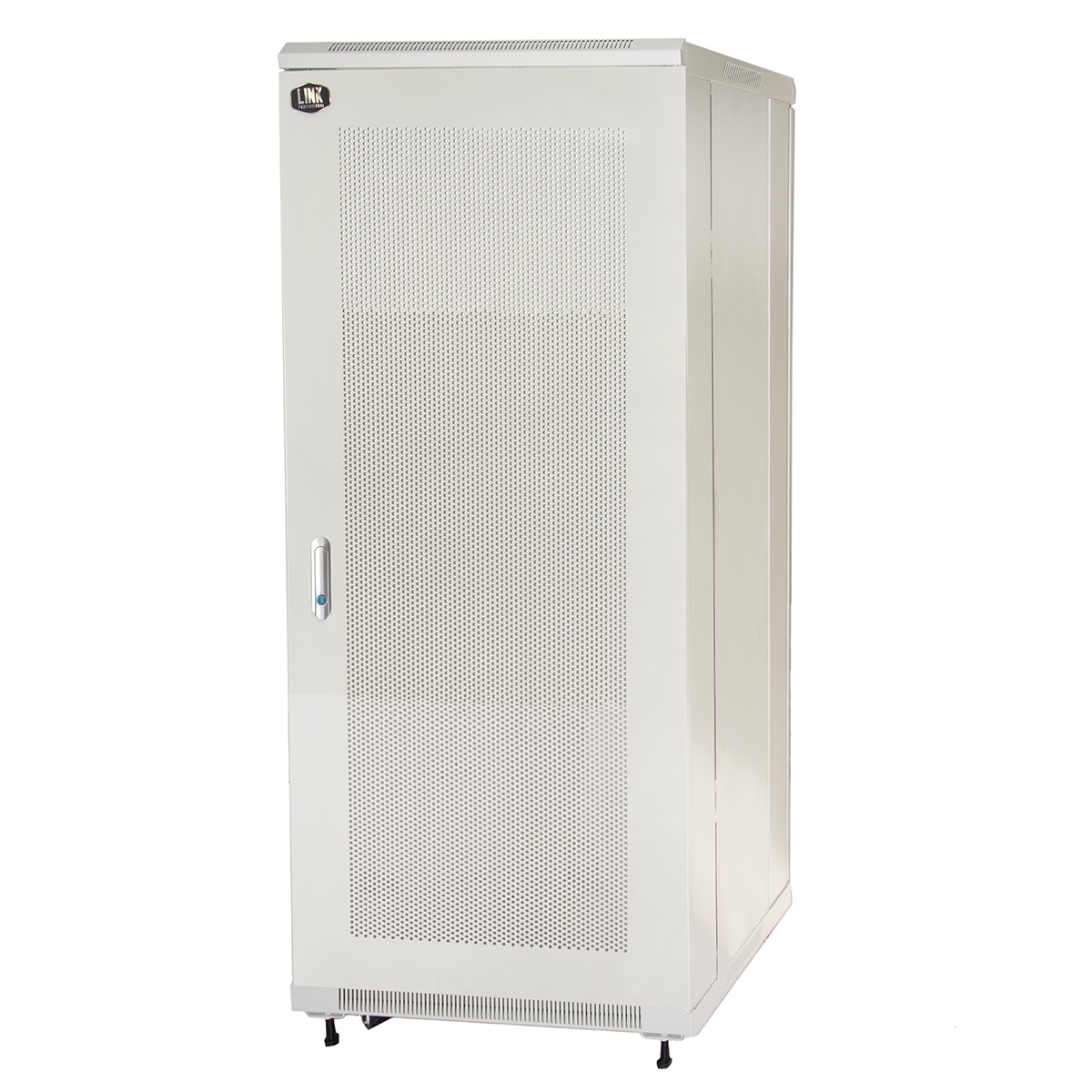 LINK ARMADIO RACK 19 27U (A)1388 (L)600 (P)1000 COLORE GRIGIO PORTA METALLO TRAFORATA - ARMADI RACK | TecnoCARE.net Sabaudia, Latina, Terracina, San Felice Circeo e Pontinia