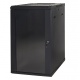 LINK ARMADIO RACK 19 18 UNITA DA MURO (A)900 (L)600 X PROFONDITA 600 MM. COLORE NERO PORTA VETRO - ARMADI RACK | TecnoCARE.net Sabaudia, Latina, Terracina, San Felice Circeo e Pontinia