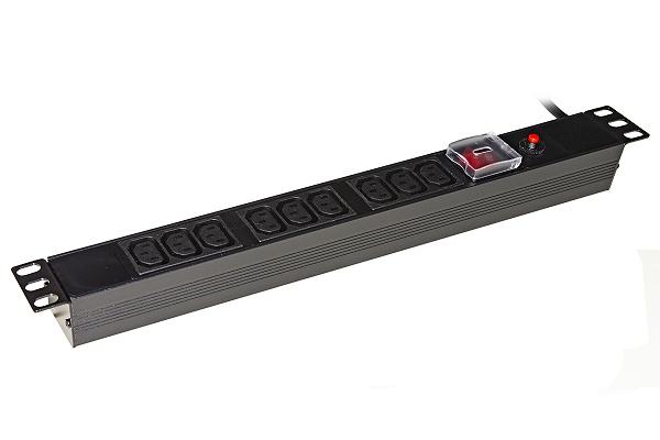 LINK MULTIPRESA 9 PRESE FEMMINA IEC C13 PER ARMADI RACK 19 CON SPINA ITALIANA 16A - ARMADI RACK ACCESSORI | TecnoCARE.net Sabaudia, Latina, Terracina, San Felice Circeo e Pontinia