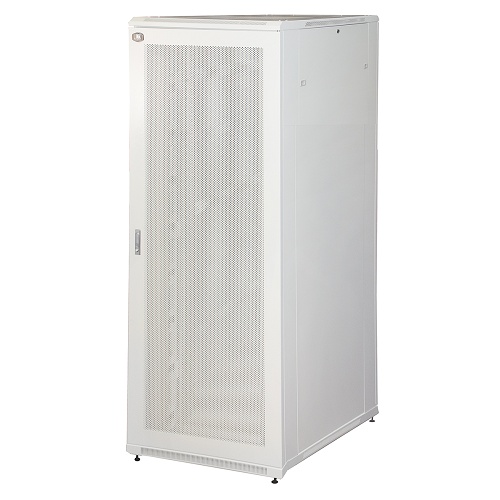 LINK ARMADIO RACK 19 42U (A)2055, (L)800, (P)800 COLORE GRIGIO PORTA TRAFORATA CON GUIDACAVI  LATERALE - ARMADI RACK | TecnoCARE.net Sabaudia, Latina, Terracina, San Felice Circeo e Pontinia