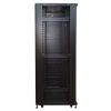 LINK ARMADIO RACK 19 42U (A)2055, (L)800, (P)800 COLORE NERO PORTA TRAFORATA CON GUIDACAVI  LATERALE - ARMADI RACK | TecnoCARE.net Sabaudia, Latina, Terracina, San Felice Circeo e Pontinia
