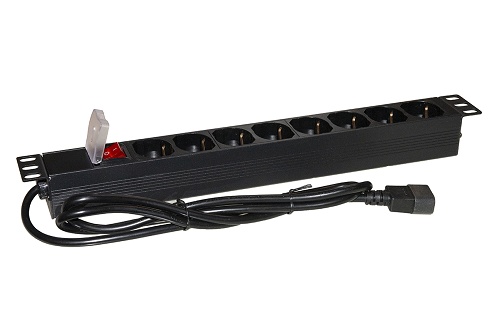LINK MULTIPRESA DA RACK 19 8 PRESE UNIVERSALI CON INTERRUTTORE SPINA C14 - ARMADI RACK ACCESSORI | TecnoCARE.net Sabaudia, Latina, Terracina, San Felice Circeo e Pontinia