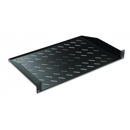 LINK RIPIANO PER ARMADIO 19 1 UNITA PROFONDITA 300 MM. (UNIVERSALE) 2 ATTACCHI (FRONTALI) COLORE NERO - ARMADI RACK ACCESSORI | TecnoCARE.net Sabaudia, Latina, Terracina, San Felice Circeo e Pontinia