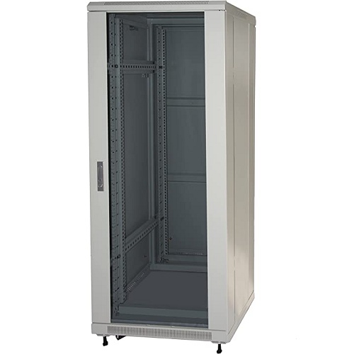 LINK ARMADIO RACK 19 27U (A)1388 (L)600 (P)600 COLORE GRIGIO PORTA VETRO DISASSEMBLATO - ARMADI RACK | TecnoCARE.net Sabaudia, Latina, Terracina, San Felice Circeo e Pontinia