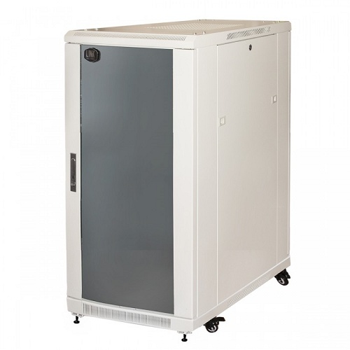 LINK ARMADIO RACK PER RETI 19 22U (A)1166, (L)600, (P)800 COLORE GRIGIO PORTA VETRO DISASSEMBLATO - ARMADI RACK | TecnoCARE.net Sabaudia, Latina, Terracina, San Felice Circeo e Pontinia